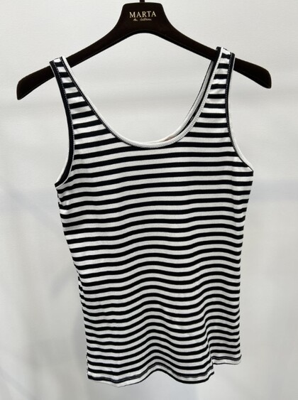 MARTA TOP, 85466 BLACK/WHITE