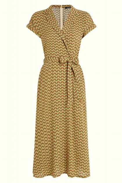 KING LOUIE KJOLE, MARIA LA SAPE SPRING YELLOW 833