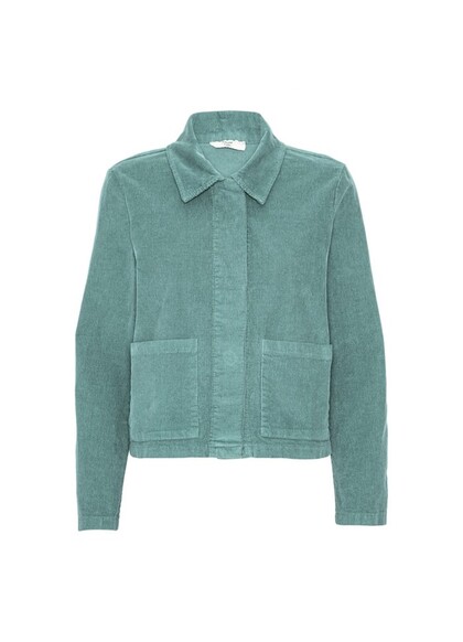 AMAZE CPH SKJORTE, BERTHA CORDUROY AQUA