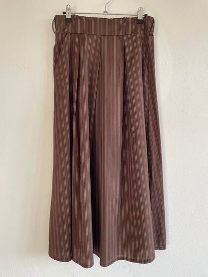 AMAZE NEDERDEL, MONROE STRIPE CHOKOLADE