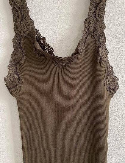 ROSEMUNDE TOP, 5357-509 OLIVE NIGHT