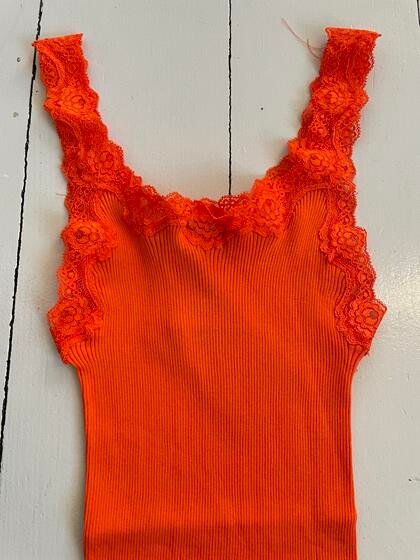 ROSEMUNDE TOP, 5357-459 EXOTIC ORANGE