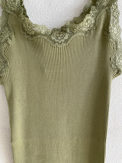 ROSEMUNDE TOP, 5357- 643 GREEN SAGE