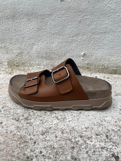 LOFINA SLIPPERS, 1E-240 GASOLINE COGNAC