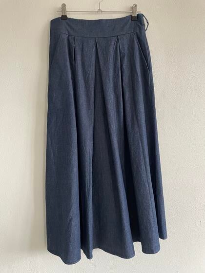 AMAZE NEDERDEL, LONNIE DENIM DARK BLUE