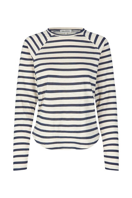 LOLLYS LAUNDRY T-SHIRT, LIVA BLUE