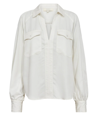 GOSSIA BLUSE, LOVISE OFF-WHITE