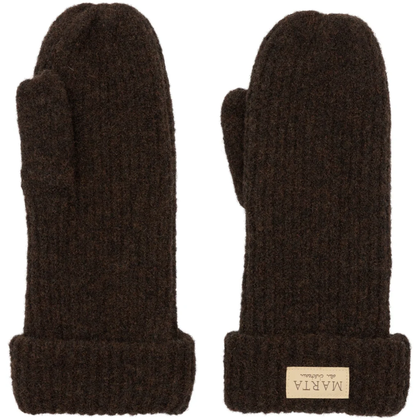 MARTA LUFFER, 26208 KNIT MITTEN BROWN
