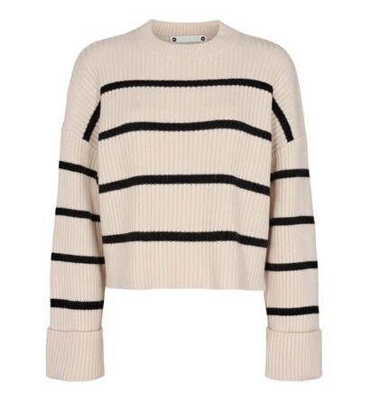 CO' COUTURE STRIK, ROW STRIPE BOX INSEAM