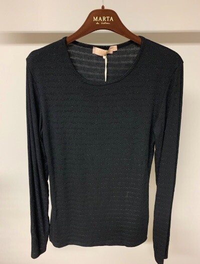 MARTA T-SHIRT, 5356 BLACK/BLACK