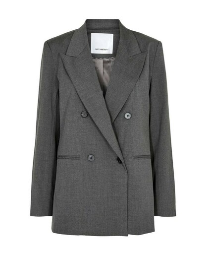 CO' COUTURE BLAZER, TAME MID GREY