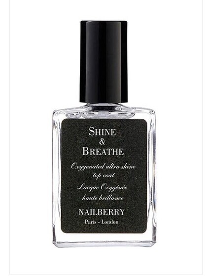 NAILBERRY NEGLELAK, SHINE & BREATHE TOPCOAT