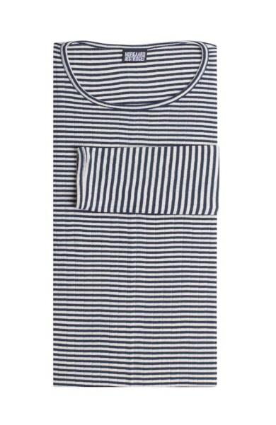 NØRGAARD PÅ STRØGET T-SHIRT, NAVY/ECRY SMAL