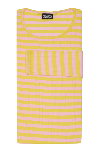 NØRGAARD PÅ STRØGET T-SHIRT, 101 BROADWAY YELLOW/ROSE