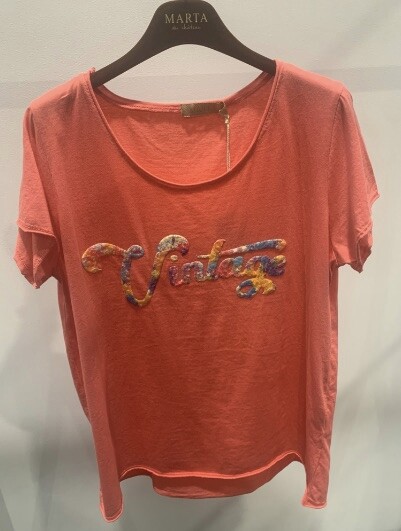MARTA T-SHIRT, 1535 CORALLO VINTAGE