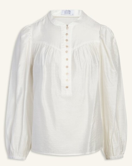 LOVE & DIVINE BLUSE, LOVE791 CREAM