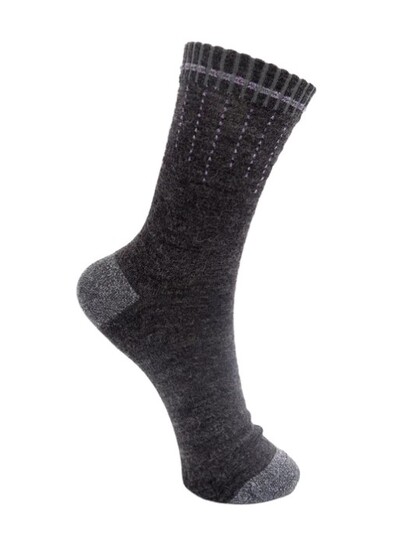 BLACK COLOUR STRØMPER, GLAZE ULD