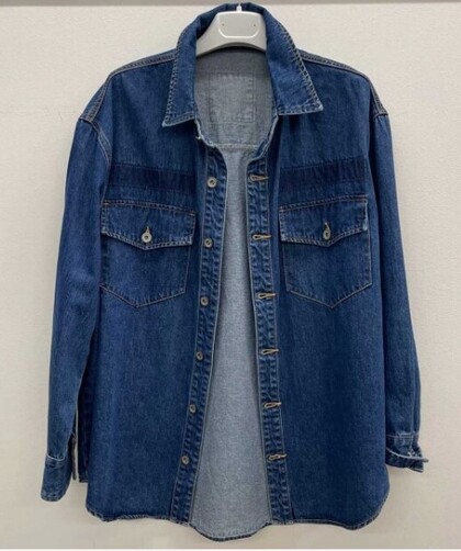 CABANA LIVING SKJORTE, LOVATO-1502 DENIM