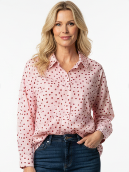 AMAZE CPH SKJORTE, AMBER ROSE