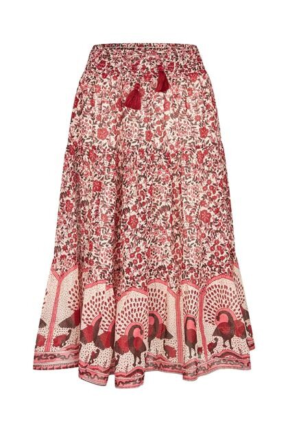 LOLLYS LAUNDRY MIDI NEDERDEL, SUNNY RED