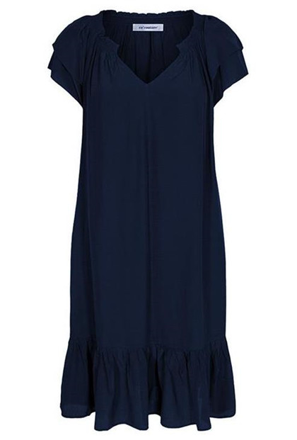 CO' COUTURE KJOLE, SUNRISE CROPPED NAVY