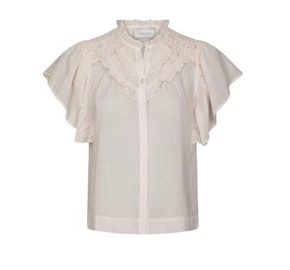 NEO NOIR TOP, VINSA S VOILE LIGHT PINK