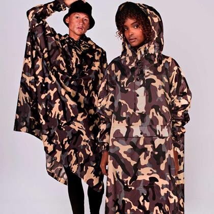 RAINKISS PONCHO, CAMO