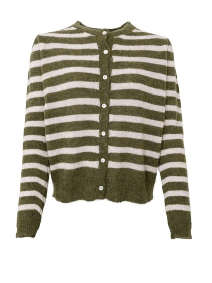 BLACK COLOUR CARDIGAN, DELL PUFF ARMY