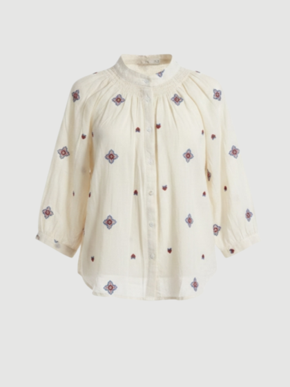 LECOCO SKJORTE, 35174 OFF WHITE