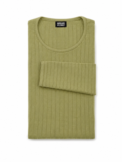 NØRGAARD PÅ STRØGET T-SHIRT, 101 SOLID COLOUR MOSS