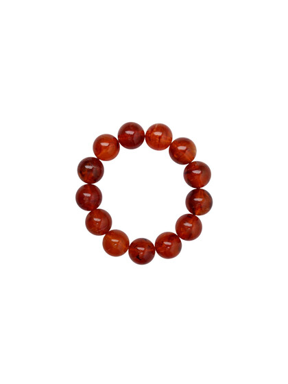 BLACK COLOUR ARMBÅND, MILOVA AMBER