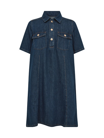 MOS MOSH KJOLE, BIBA EAST DARK BLUE