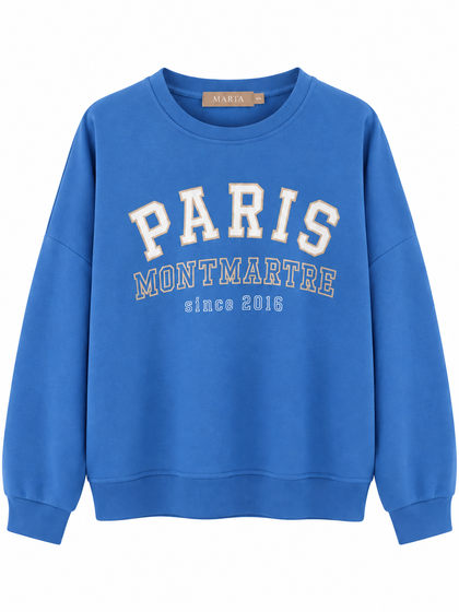 MARTA SWEATSHIRT, 261838 ROYAL