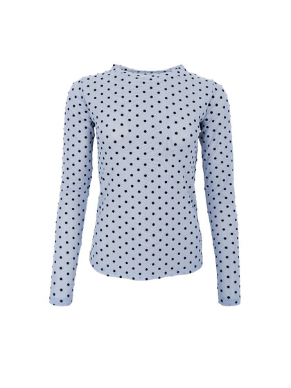 BLACK COLOUR MESH BLUSE, JENNIE JEANS BLUE