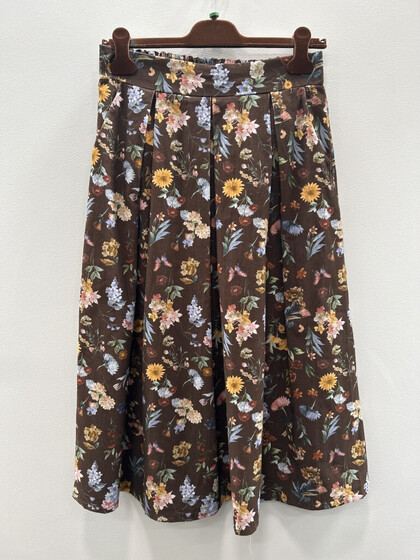 MARTA NEDERDEL, 257080V BROWN PRINT