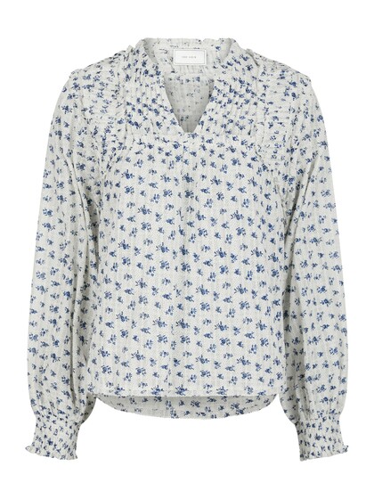 NEO NOIR BLUSE, NIPOA DOT FLOWER