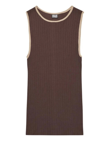 NØRGAARD PÅ STRØGET TANK TOP, BROWN/CAMEL