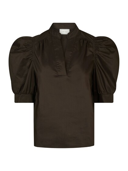 NEO NOIR BLUSE, ROELLA DARK BROWN