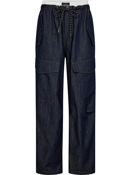 HAUTE L´AMITIÉ DENIM BUKS, CARGO DARK DENIM