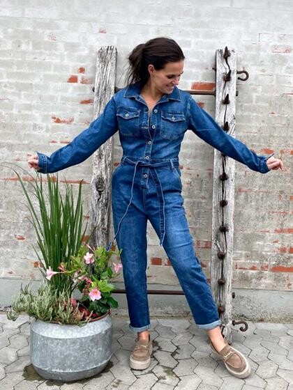 CABANA LIVING BUKSEDRAGT, SCARLO 1205 DENIM