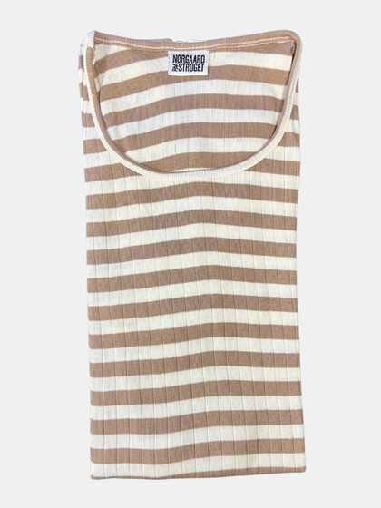 NØRGAARD PÅ STRØGET T-SHIRT, 101 CAMEL/ECRU