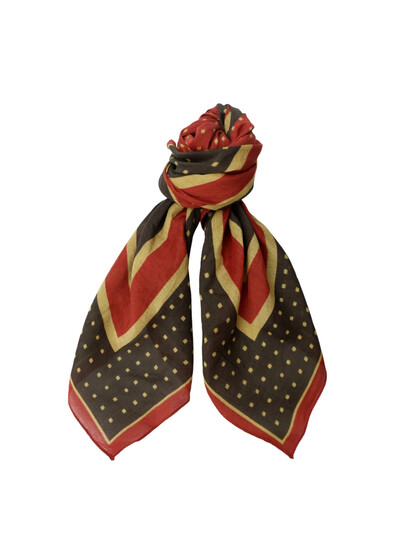 BLACK COLOUR TØRKLÆDE, CAUDREY MINI SCARF ARMY