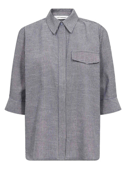 CO' COUTURE SKJORTE, JIHO NAVY