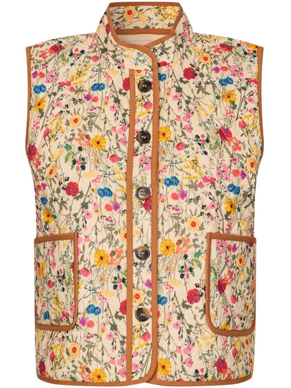 LOLLYS LAUNDRY VEST, CAIRO FLOWER PRINT