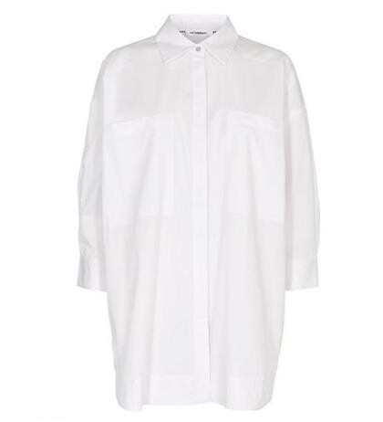 CO' COUTURE SKJORTE, COTTON CRISP WHITE
