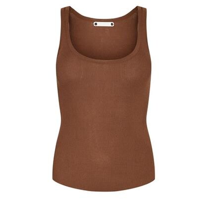 CO'COUTURE TOP, CLAIRE LATTE