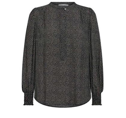 CO' COUTURE BLUSE, DROPS BLACK