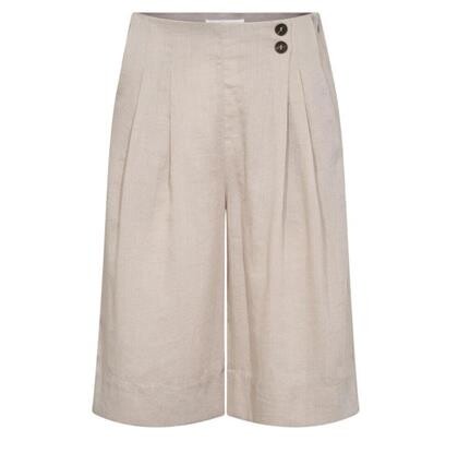 CO' COUTURE SHORTS, EVA BERMUDA WALNUT
