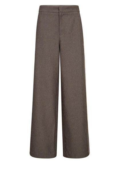 CO' COUTURE BUKSER, NANA PIPING WIDE MINK