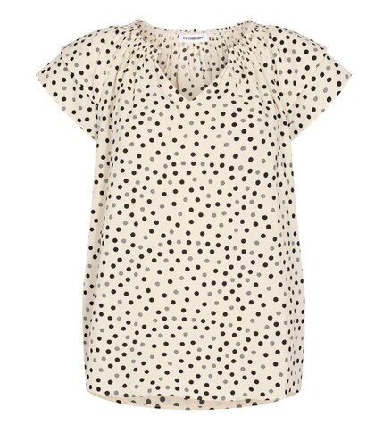 CO'COUTURE BLUSE, SUNRICE DOT BONE